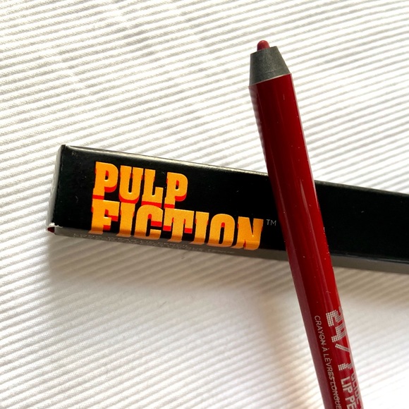 NIB Urban Decay Pulp Fiction 24/7 Glide-On Lip Pencil in Mrs. Mia Wallace - Picture 2 of 5